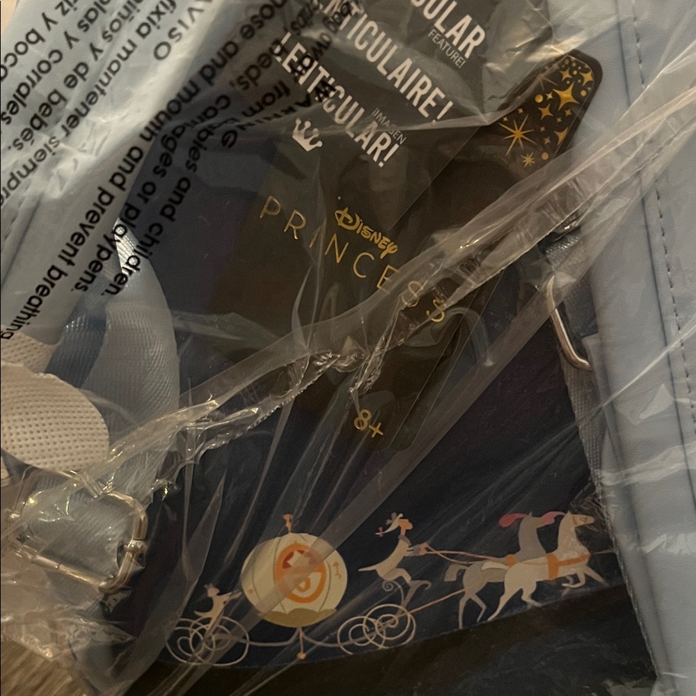 Loungefly Disney Princess Backpack with Cinderella Design - Picture 4 of 4